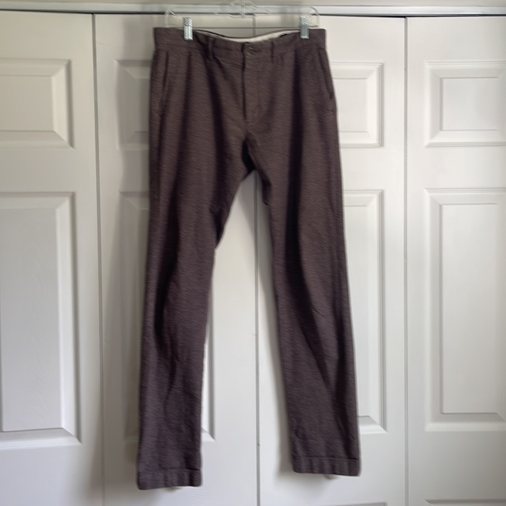 J Crew Slim-fit flex brushed twill pant